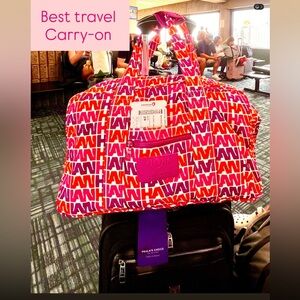 NWT ALOHA COLLECTION  HAWAIIAN AIRLINES WEEKENDER CARRY ON BAG LIMITED EDITION